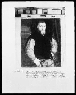 Bildnis des Hieronymus Sulzer. Kopie.