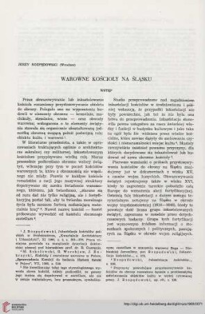 6: Kościoły warowne na Śląsku