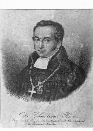 Bildnis des Dr. Christian Rein (1796-1862)
