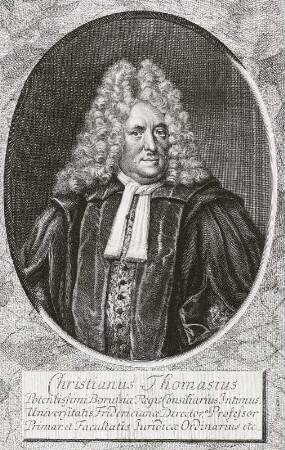Bildnis Christian Thomasius