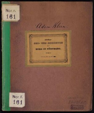 Vorderdeckel, mit gedrucktem Einbandtitel und Besitzvermerk: Hopf, Hans / Stempel
