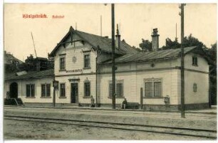 Königsbrück. Bahnhof