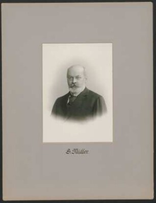 [Bildnis G. Müller]