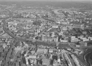 Wilsdruffer Vorstadt in Dresden : Blickrichtung Nordosten