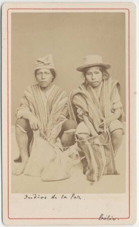Indianer von La Paz, Bolivien
