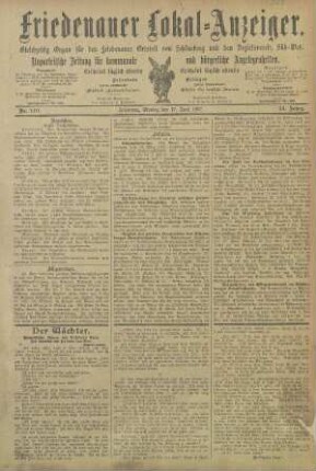 Nr. 140, 17.06.1907