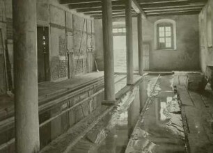 Mehlführung im Siebenschlehener Pochwerk (Schneeberg-Neustädtel). Erzwäscherinnen