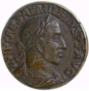 Münze, Sesterz, 253