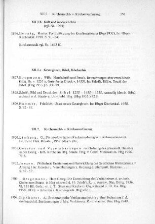 XII.1.c Gesangbuch, Bibel, Bibelarchiv