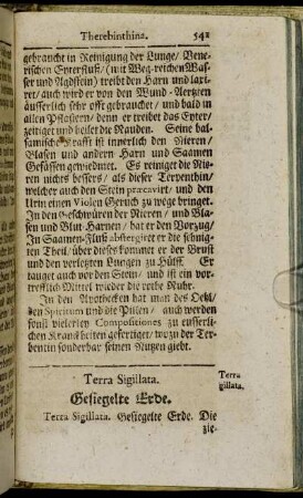 Terra Sigillata. Gesiegelte Erde. - Tutia Alexandrina Officinarum.