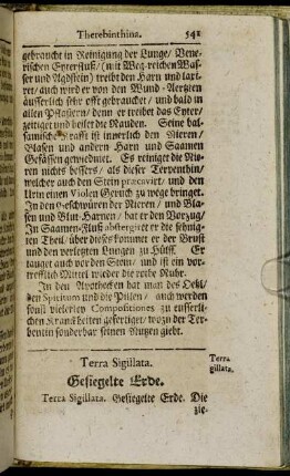 Terra Sigillata. Gesiegelte Erde. - Tutia Alexandrina Officinarum.