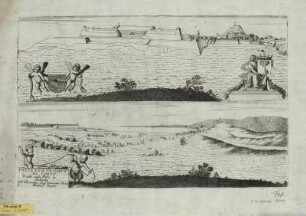 Ansichten von Korfu, Kupferstich, 1698