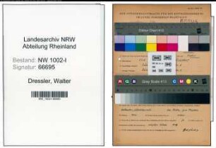 Entnazifizierung Walter Dressler, geb. 22.06.1908 (Arbeiter)