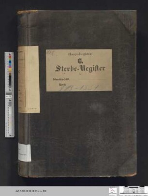 Sterberegister Stadt Frankfurt (Oder) 1888, Urkunde 893-1339