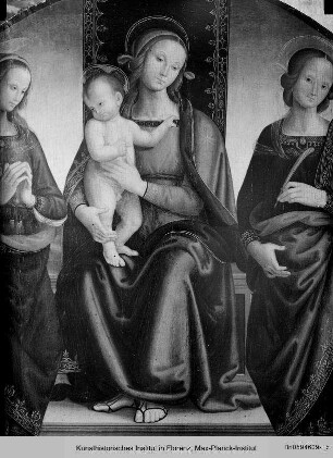 Madonna mit Kind und den Heiligen Katharina von Alexandrien und Magdalena