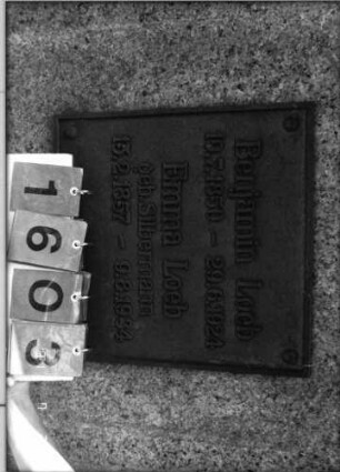 Grabstein 1603 [Hahn S. 142 Grab-Nr. 2359/60]: Grabstein 1603 (Detailaufnahme)[Hahn S. 142 Grab-Nr. 2359/60]