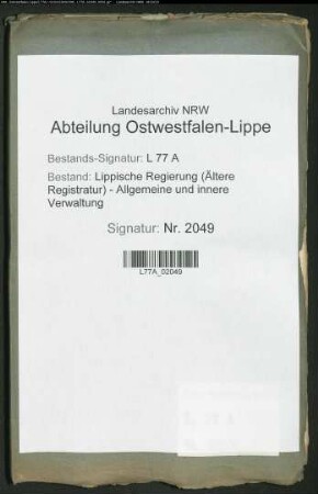 Anstellung von Jägern, Holzknechten, Grenzschützen, Waldvögten und Fischern