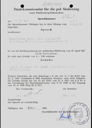 Rehm, Friedricke
