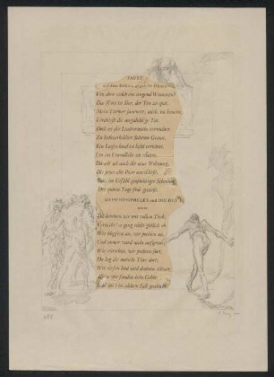 Faust, Mephistopheles, und die Dreie