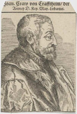 Bildnis des Joan. Crato von Crafftheim