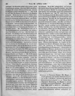 Becker, J. H.: Der Magen in seinem gesunden und kranken Zustande. Im allgemeinen betrachtet. Abt. 1, T. 1. Allgemeine Betrachtung des Magens in seinem gesunden und kranken Zustande. Stendal: Franzen 1836