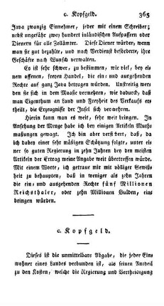c. Kopfgeld