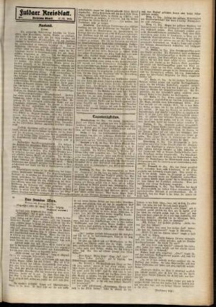 Dritte Ausgabe vom Mittwoch, den 17. Dezember 1913.