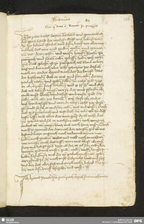 106r-124v: Abschriften von Urkunden des Augustinerchorherrenstifts Rohr, hauptsächlich grundherrschaftliche Regelungen, 1439-1443, dt.