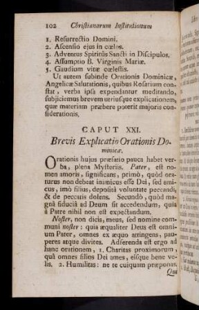 102-109, Caput XXI - XXII