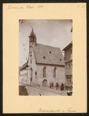 Exkursion Hehl 1898: Hospitalkapelle in Treysa