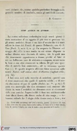 6: Fuso antico di Avorio