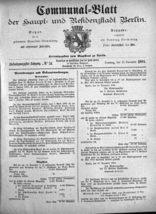 1884,51: No. 51, 21. Dezember 1884