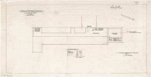 Gsaenger, Gustav; Schwarzach - St. Veit / Pongau (Österreich); Hauptschule - Tektur zur Luftschutzanlage, Luftschutzraum (Grundriss OG)