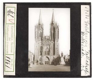 Coutance, Kathedrale: Westfassade