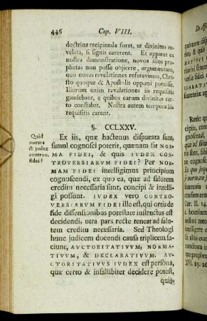 §. CCLXXV. - §: CCLXXXVIII.