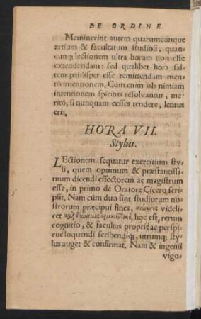 Hora VII.