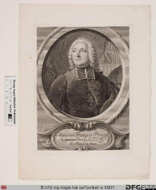 Bildnis Antoine-François Prévost d'Exiles, gen. "Abbé Prévost"