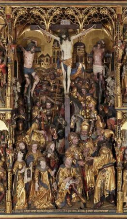 Szenen der Passion Christi bis zur Himmelfahrt — Christus am Kreuz