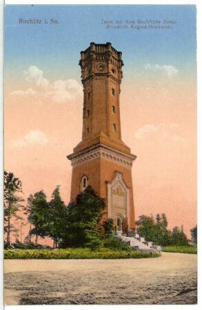 Rochlitz. Turm auf dem Rochlitzer Berg