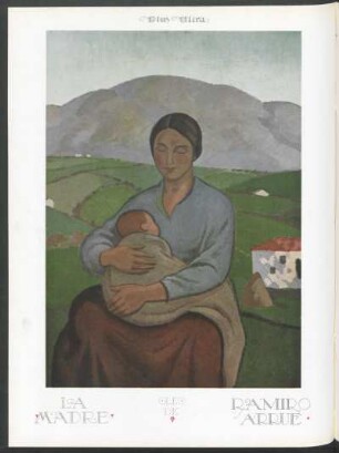 "La madre", óleo
