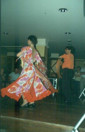 Sóller, Mallorca. Flamenco-Tänzer