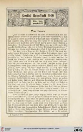 Vom Luxus