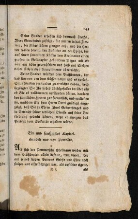 149-163, Ein und funfzigstes Kapitel. - Drei und funfzigstes Kapitel.
