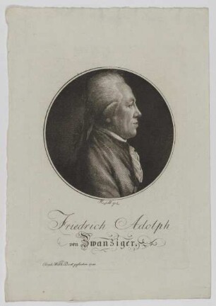 Bildnis des Friedrich Adolph von Zwanziger
