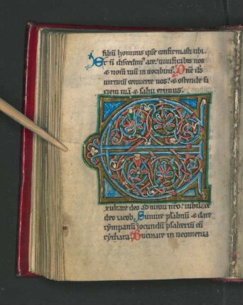 [Illuminierte Initiale]