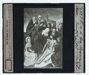 Goes, Wiener Diptychon (Wien KhM GG 5822a) : Beweinung