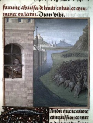 Des cas des nobles hommes et femmes — Boethius, Folio 301verso