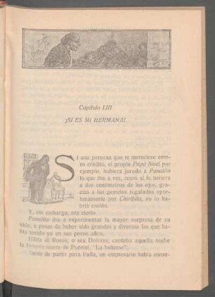 Capítulo LIII - ¡Si es mi hermana!