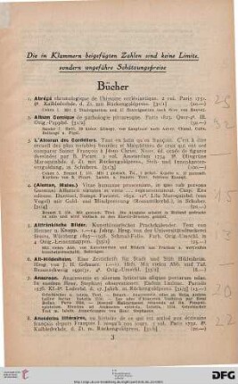 Bücher (Nr. 3-40)