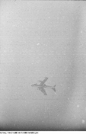 Dresden, Klotzsche. Düsenflugzeug B 152. Erster Start, 4. November (oder Dezember) 1958 - Fotografen Erich Höhne und Erich Pohl, u.a., 1958